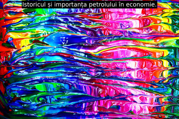 Istoricul și importanța petrolului în economie.