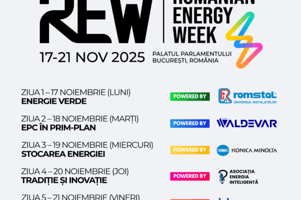 Începe ROMANIAN ENERGY WEEK 2025!